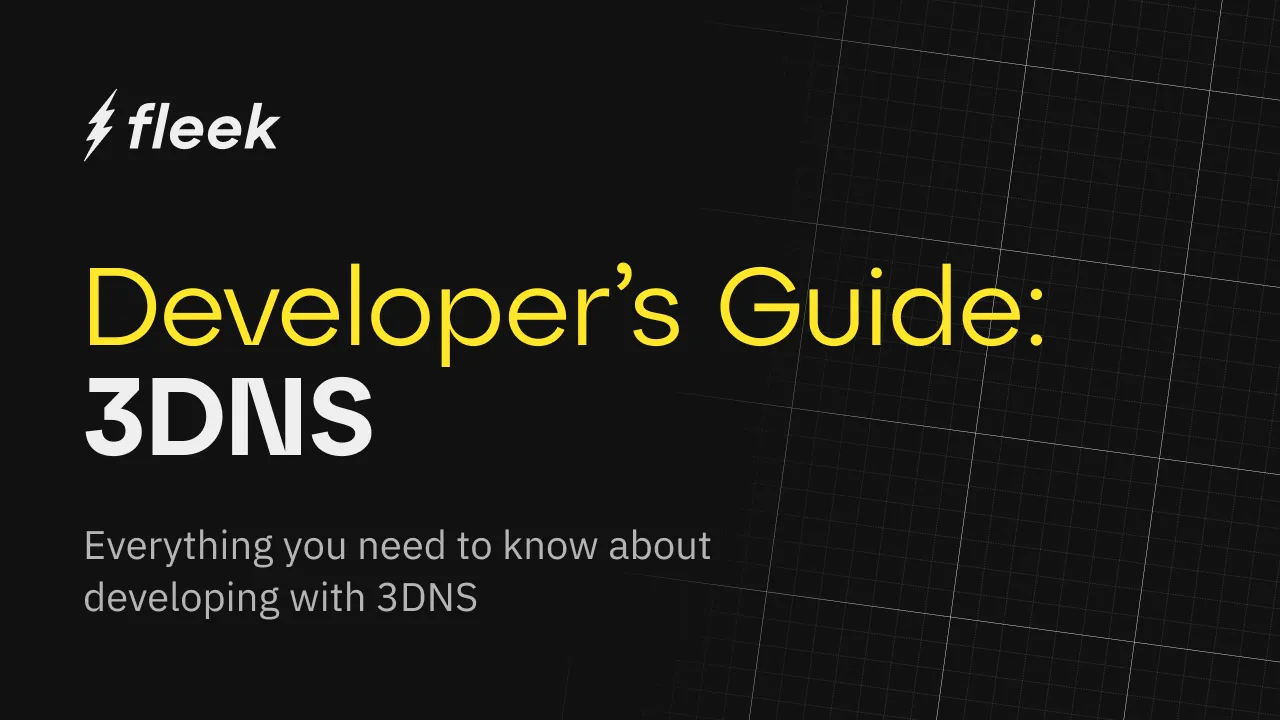Understanding 3DNS and Tokenized Domains: A Developers Guide